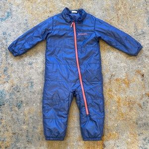 Columbia toddler lightweight snowsuit